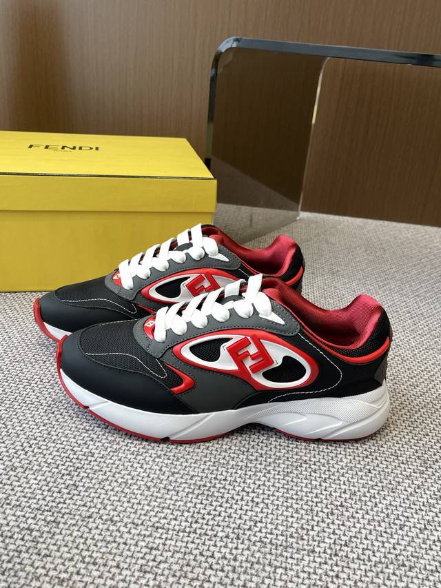 Fendi Forward 25Ss Spring/Summer New Arrival Sneakers Couple's Style Upper Class