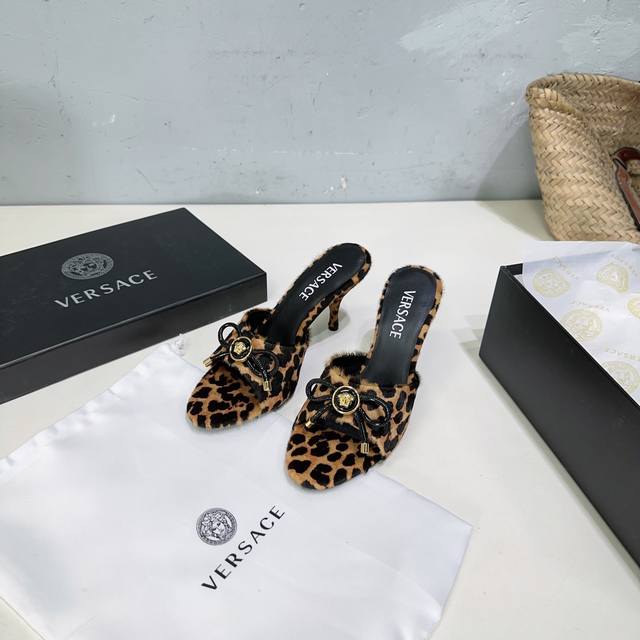 High-Quality Factory-Direct! Versace 2025 Spring/Summer New Arrival Bow-Knot Hig