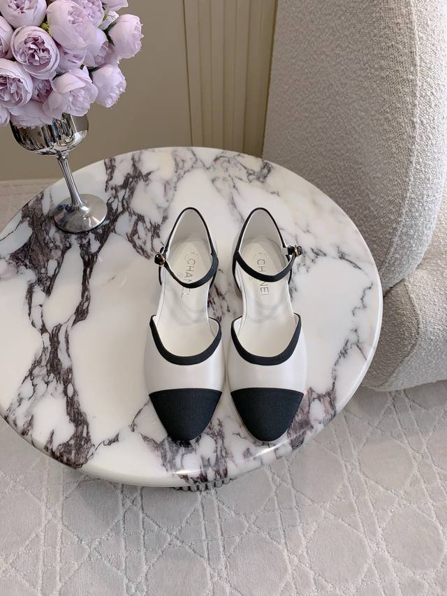 Factory Price P Chane*New Mary Jane Single Shoes. The High-End Feel Of The Chane