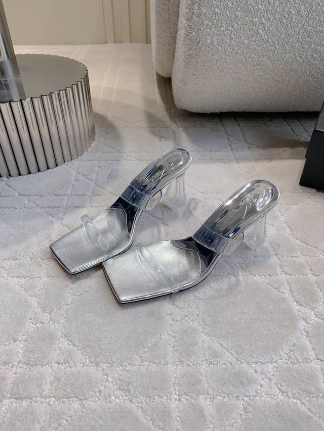 Factory Price P Giuseppe Zanott* Gz New Transparent High-Heel Sandals! Original