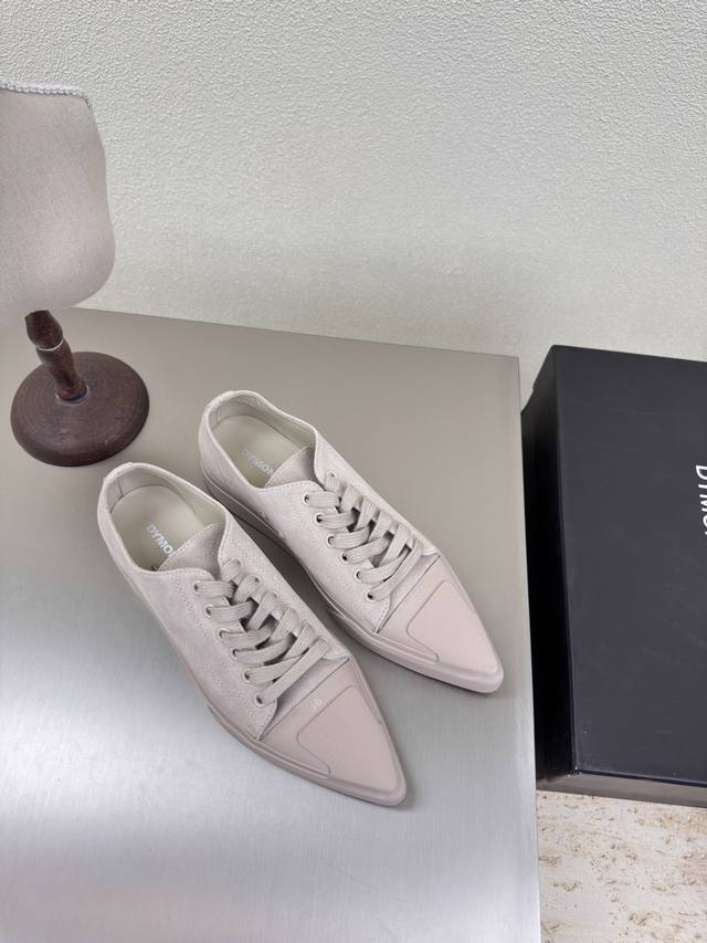 Dy High-Top Skate Shoes With Pointed Toes Dym*Nlatry National Trend Designer Bra