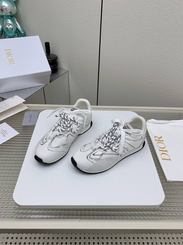 Factory-Made High Version Couple's Edition Dior 25 Latest D-Sketch Graffiti Casu