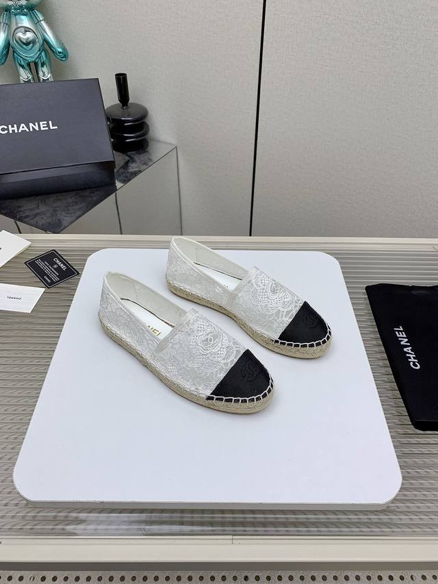 Factory-Direct High-End Version 25Ss Mini Chanel Fisherman Sandals New Color, Ti