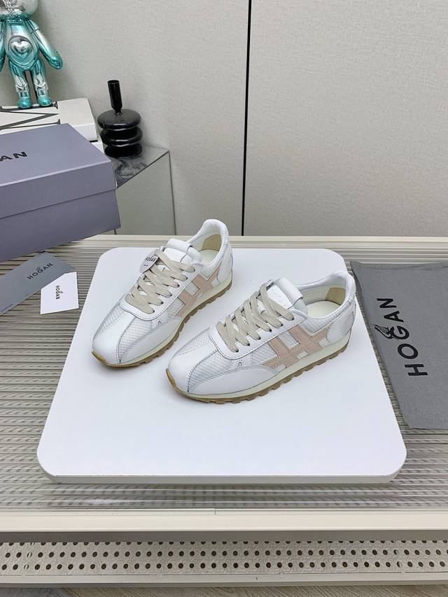 Women's High Version Hogan 25 86Er Series Sports Casual Agan Shoes Early Spring