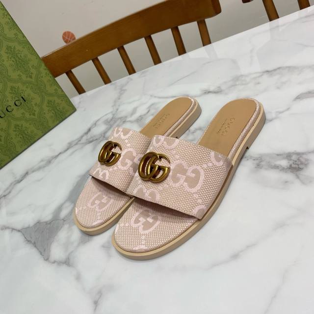 Pink Gucci Buckle Chunky Heel Strappy Sandals, Classic Saddle Buckle Design, Tim