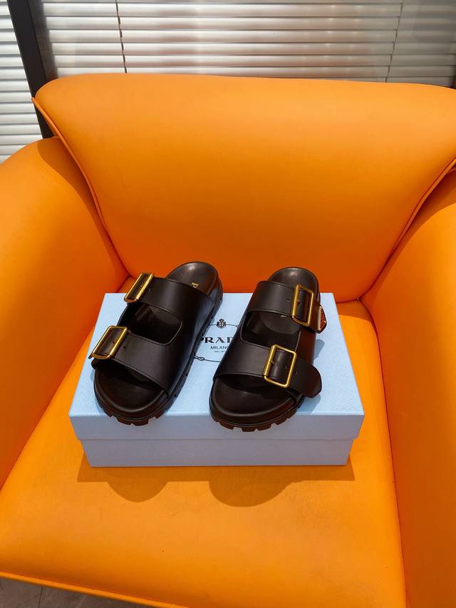 Prada, Prada 's Latest Spring/Summer Sawtooth Roman Sandals! The Retro, Fashiona