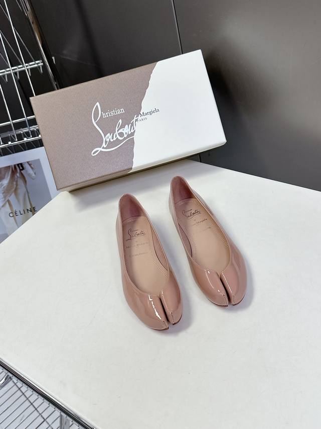 Genuine Leather Sole 20 Cm Red Sole X Maison Margiela Split-Toe Collaboration Fl