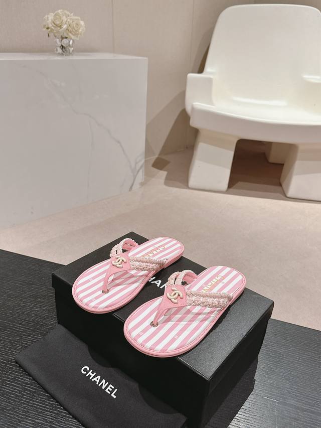 Special Price: Premium Quality * Double C Toe-Post Sandals Top-Tier Premium Qual