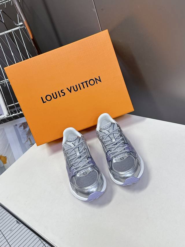 Men's 10 Lv Louis Vuitton Olympia Couple's Edition Sneakers Purchased Two Pairs