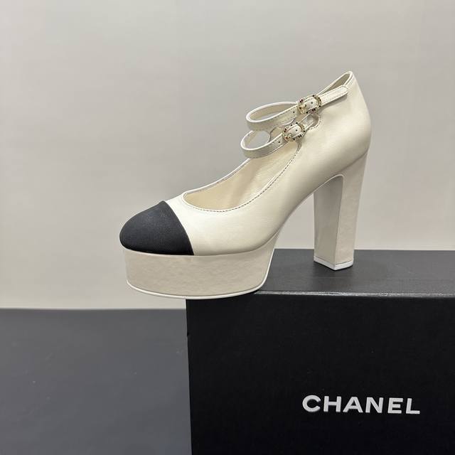 Leather Upper Chanel | Little Chanel 25P Spring/Summer New Arrival Chunky Heel T