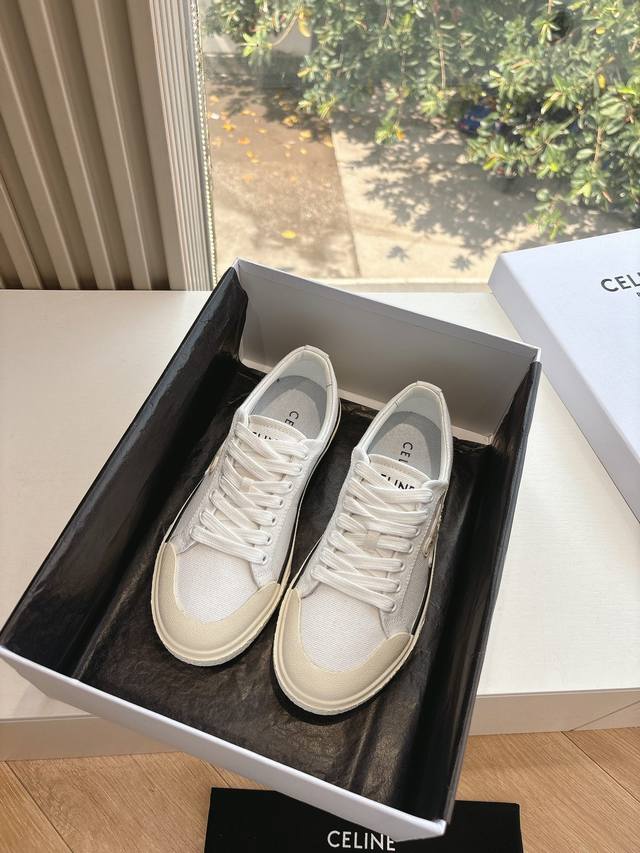As Seen, As Delivered. G039 Celine Runner Cr-03 Sneakers With Celine Logo On The