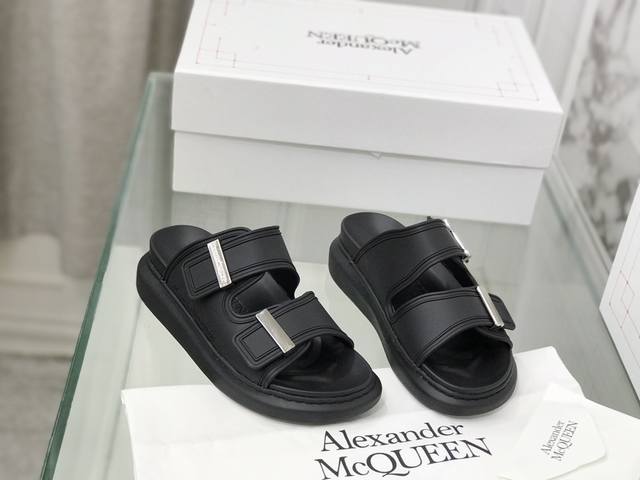Men's Size 20 Alexander Mcqueen Candy-Colored Slippers Authentic Replica Custom,