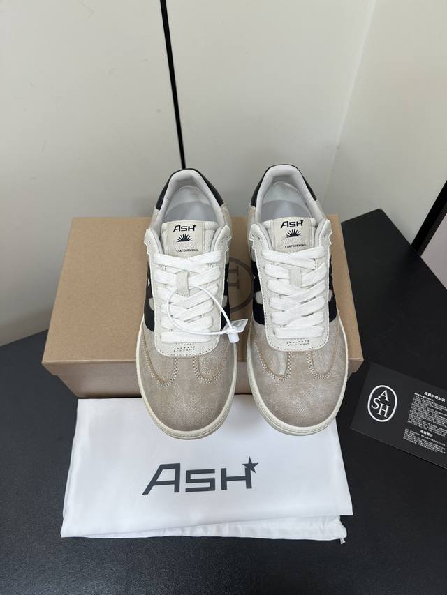 Ash Autumn New Sunset Series Retro White Sneakers Original Purchase And Developm