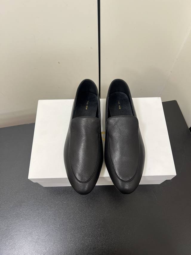 P The Row Ss25 New Minimalist Retro Adam Loafer This Classic Loafer Catches The