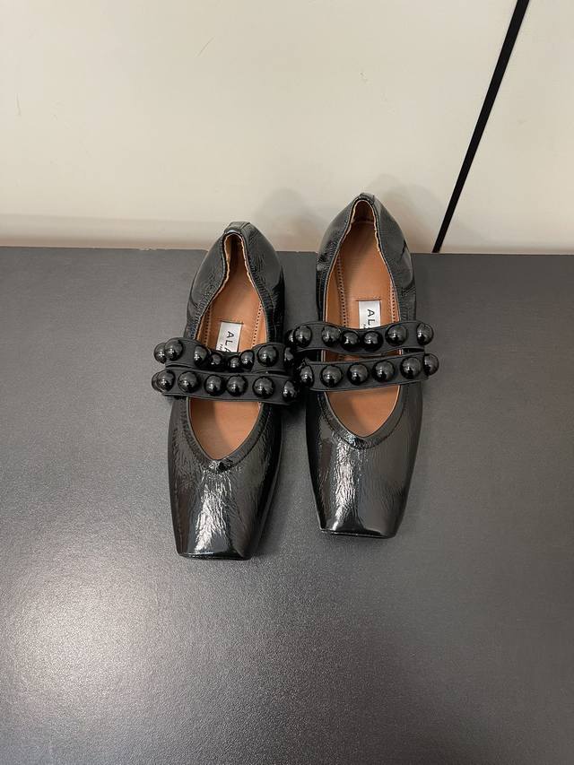 Alaia Alaia 24 New Square-Toe Ballet Shoes Authentic Purchase From The French Lu