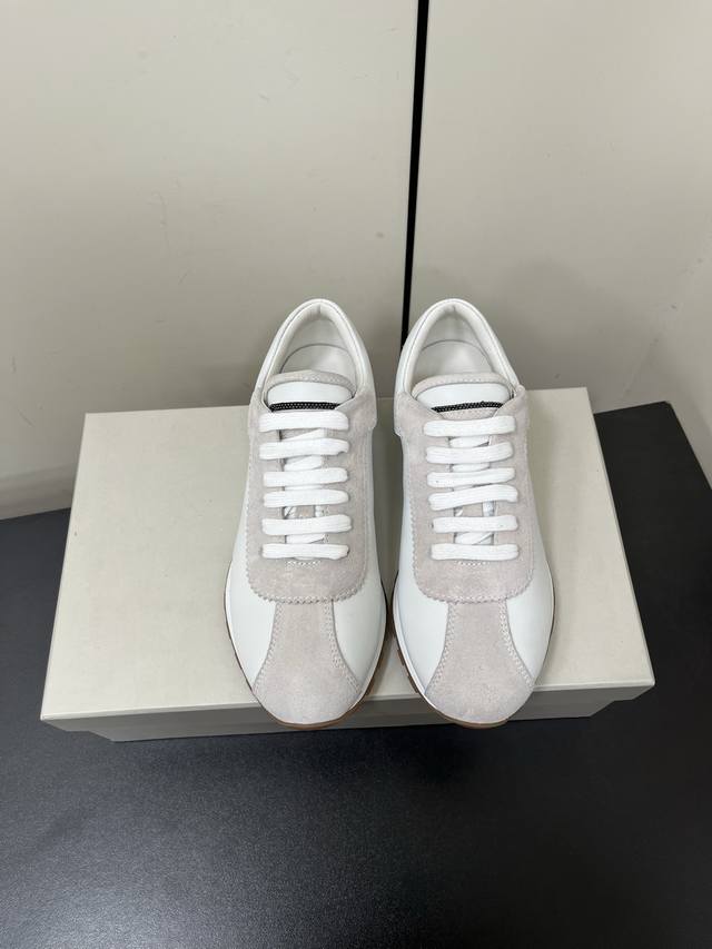 Brunello Cucinelli 25Ss New Bc Training Shoes Minimalist Style, Hand-Strung Bead