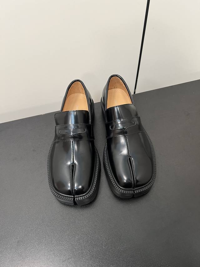 Maison Margiela Magila Mm6 High Version, Elevated Thick Sole Split-Toe Tabi Loaf