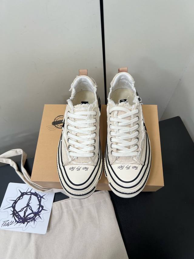 Guangdong-Made Pure Original Xvessel G.O.P. Low Fully Vulcanized Beggar Shoe Dua