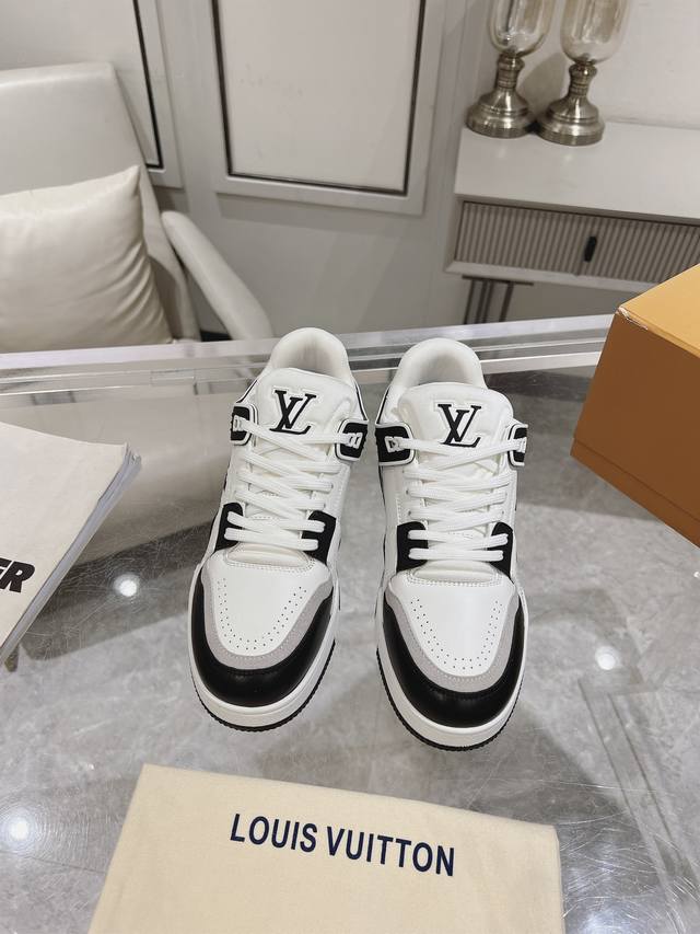 Men's Factory Price: Louis*Vuitto* Lv Trainer Special Edition European-Sourced S