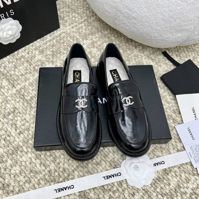 Factory Direct High Version Small Chanel 24 A Fall/Winter New Style Loafer Featu