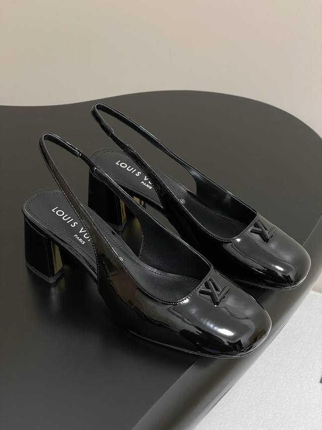 25Ss Early Spring New Arrival Louis Vuitton Lv Swing High-Heel Shoes