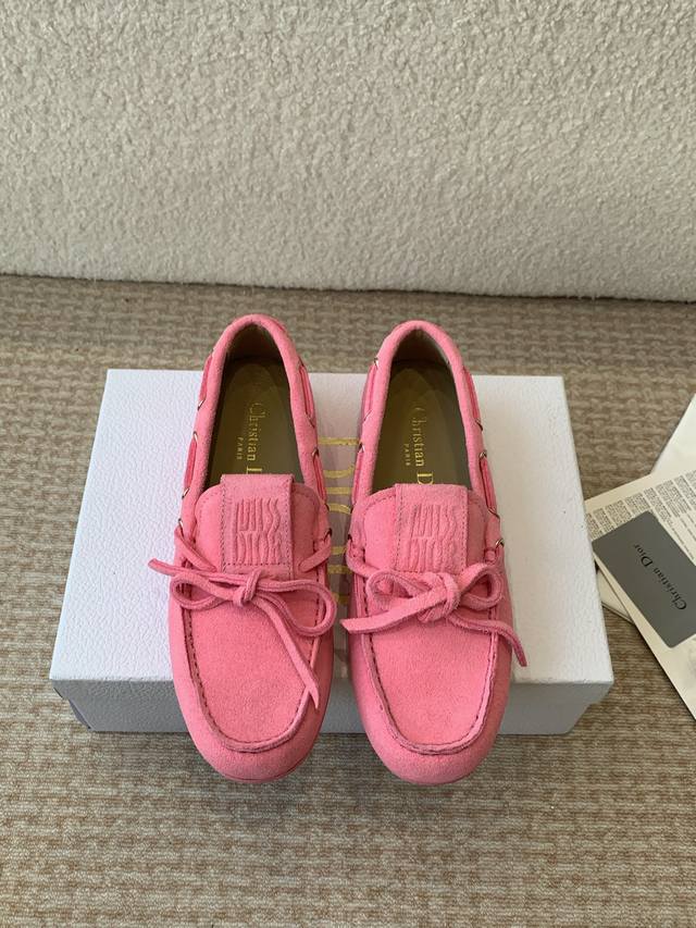 Early Spring New Arrival Dior Miss Street Loafer Butterfly Bow Colorful Dopamine