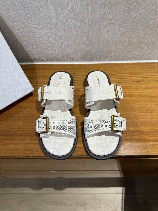 Top Quality P Dior Fw25 New Arrival~ Dior Spring/Summer New Roman Sandals Calfsk
