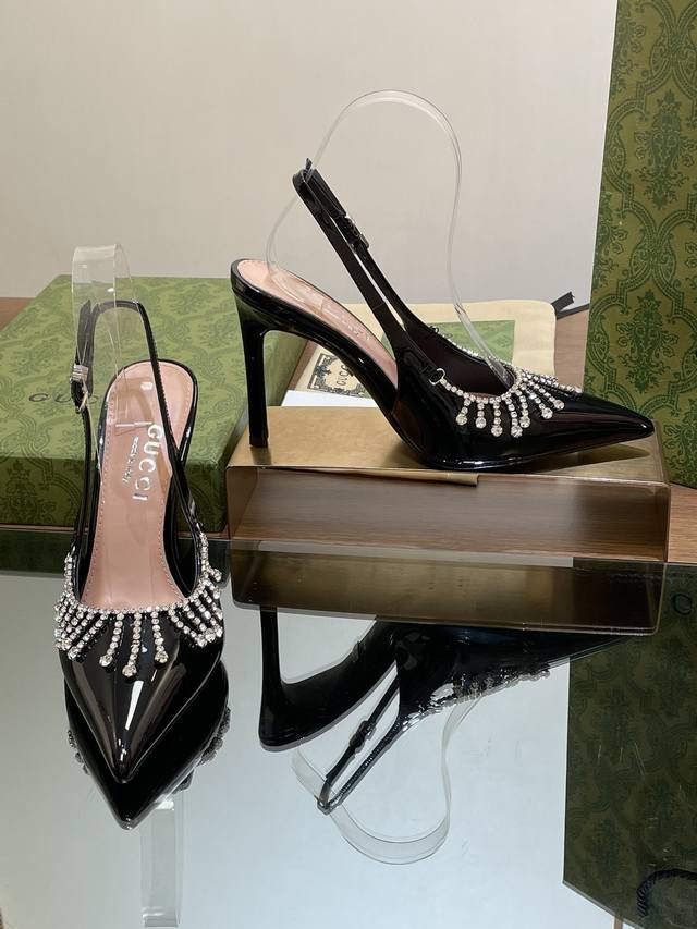 Gucci High-End Luxury, Fashion Week Early Autumn New Arrival Luxurious Crystal P