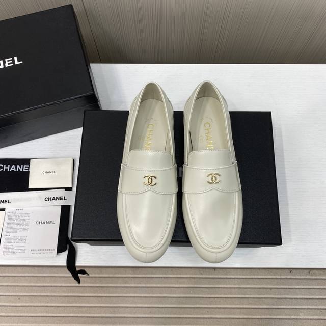 Factory Price P Chanel Chanel 25Ss Fall/Winter New Arrival Loafer Single Shoe Au