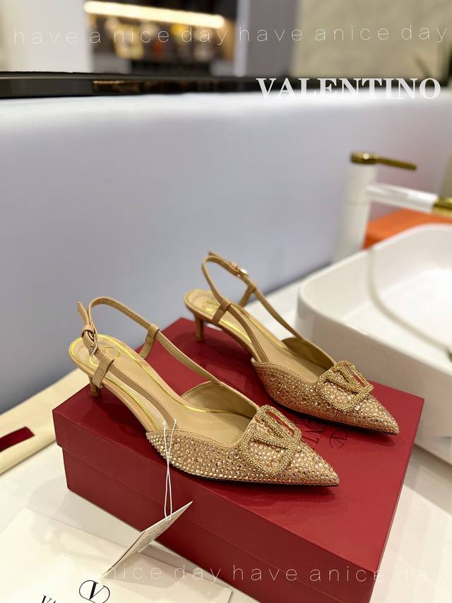 Valentino Latest Embellished Backless Sandals Goat Velvet Embellished Sandals Wi