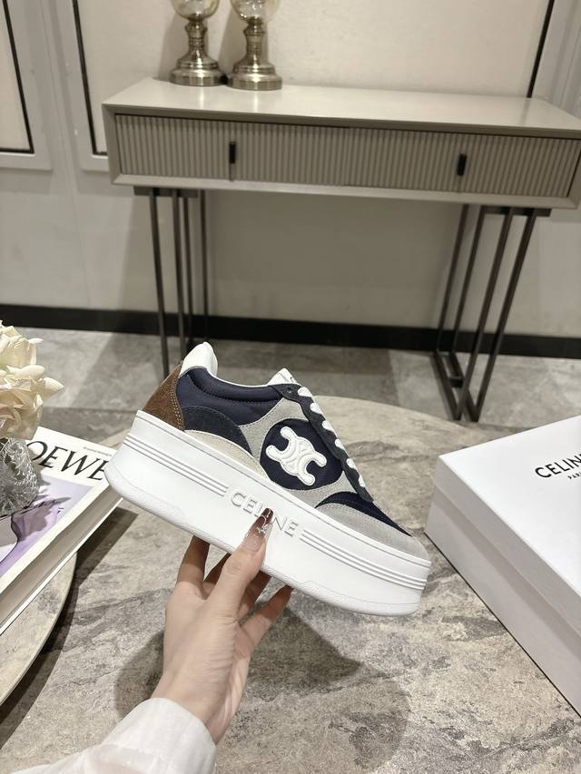 Celine Celine Runner Sneakers With Celine Logo On The Tongue And Heel, . The Hee