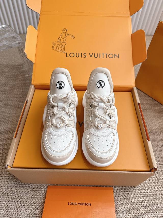 Louis Vuitton Arch Bridge Half-Slip-On Archlight Series Arch Bridge Sole Dad Sho