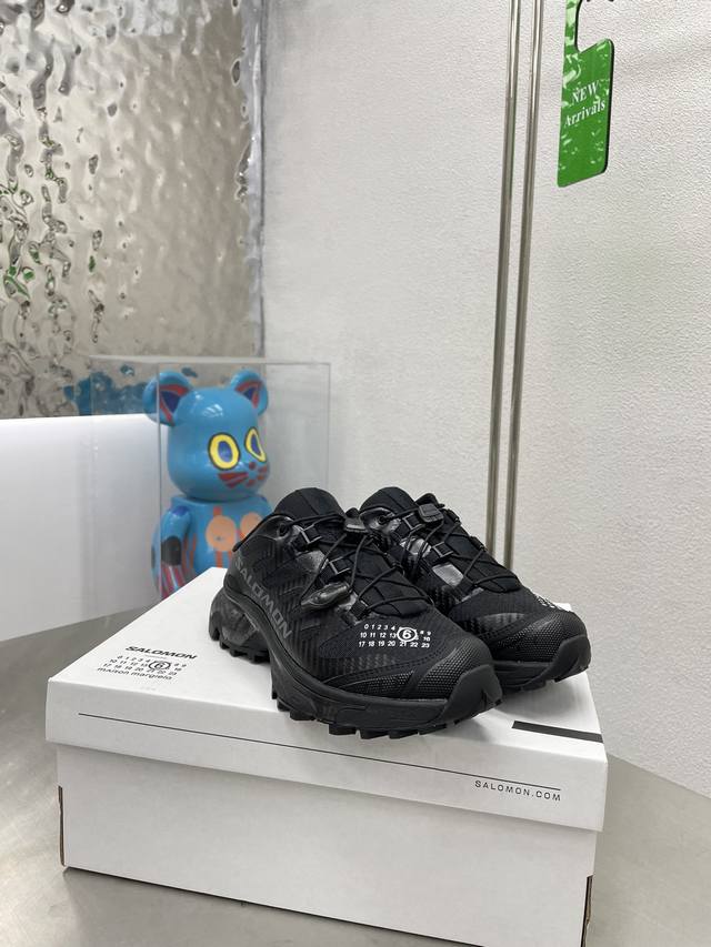 Trendy Sandals Couple's Edition New Release Mm6 X Salomon Now Available Black Kn