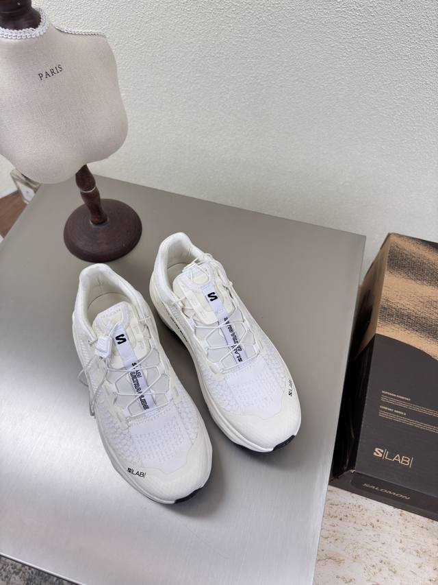 Thick-Soled Flyknit Salomon Sneakers New Release Available. Off-White Factory Pr