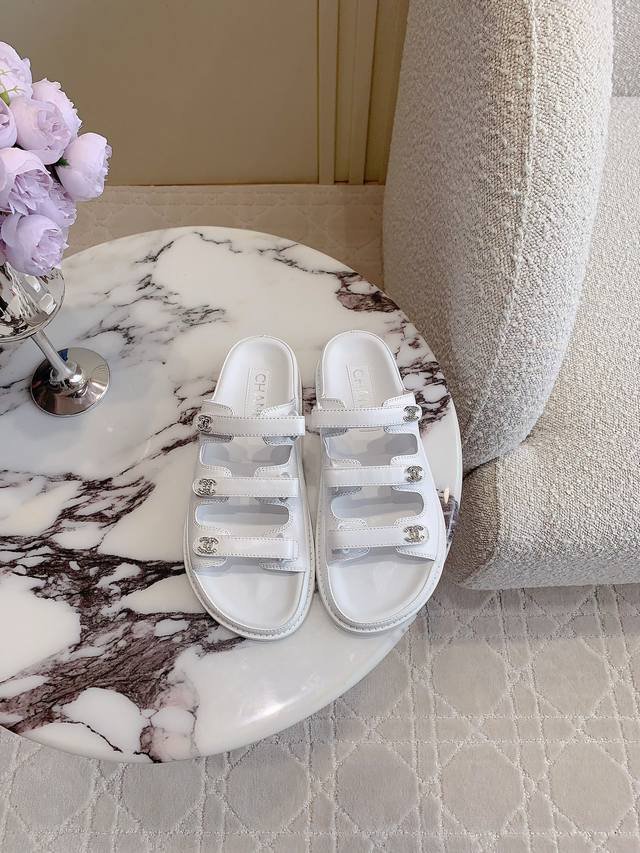 Factory Price Pp Chanel*New Upgraded Version Magic Tape Slippers, Top-Quality!Th