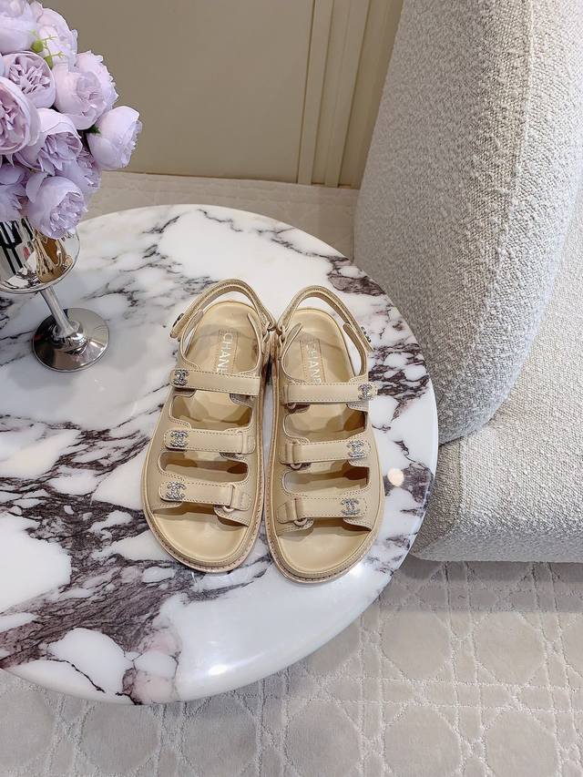 Factory Price P Chane*New Upgraded Version Of The Magic Tape Sandals Top-Quality