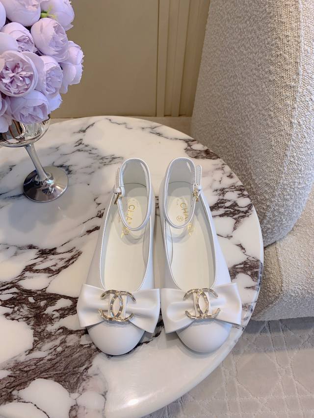 Factory Price P Chane*New Butterfly Bow Mary Jane Shoes The Premium Feel Of This