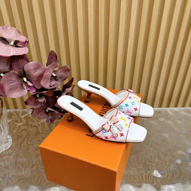 New Color L Donkey Brand Vintage-Inspired Bow Kitten Heel Sandals Upper: Vintage