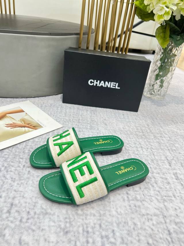 Chanel, Upper Features 3D Embroidery, Comfortable, Soft, And Breathable, Must-Ha