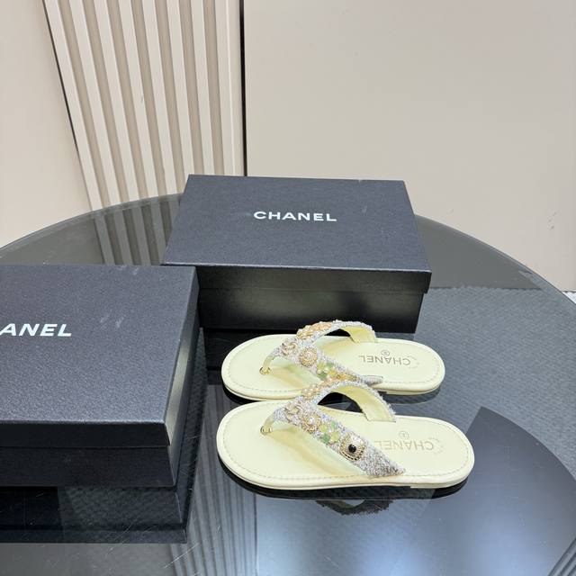 Chanel 25 Double C Buckle Sandals Simple Yet Sweet And Playful! 3D Embroidered L