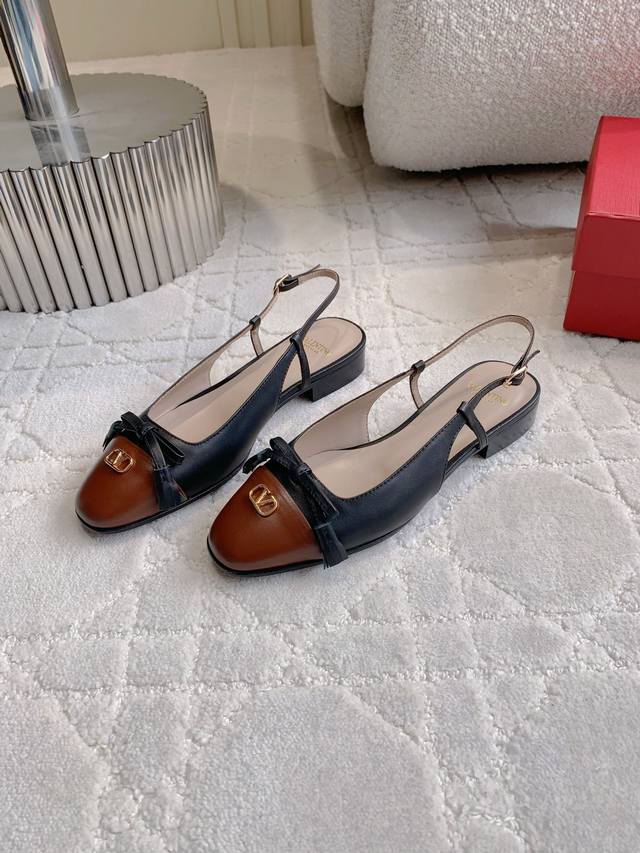 Factory Price P Valentin* New Butterfly Fringe Back-Open Shoes. Butterfly Bow El