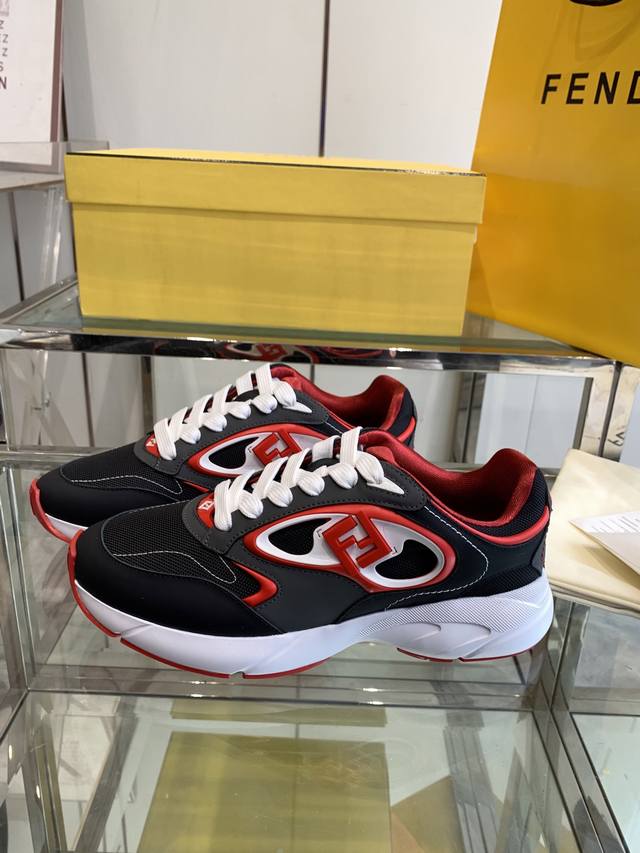 Fendi Forward 25Ss Spring/Summer New Arrival Couple's Edition Sneakers,With Rich