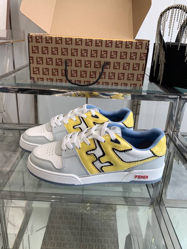Latest Version Fendi 25 New Colors Skate Shoes Casual Sneakers Couple's Edition