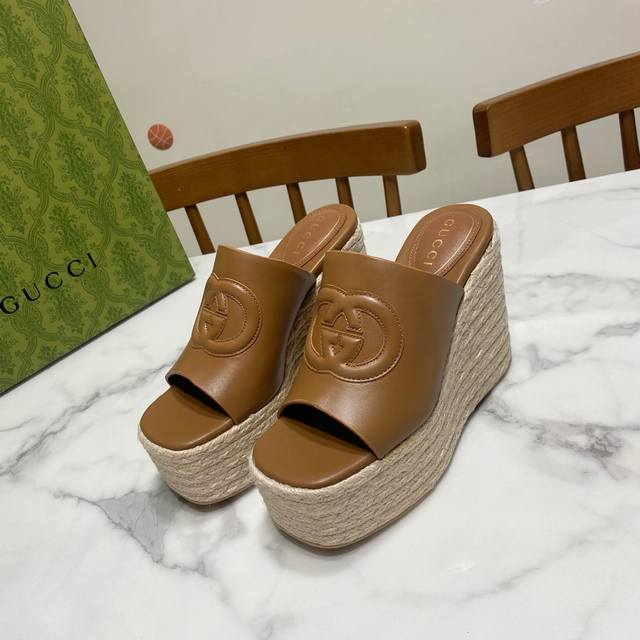 Gucci Gucci Summer Wedge Sandals, Stylish And Unique, Comfortable And Durable, P