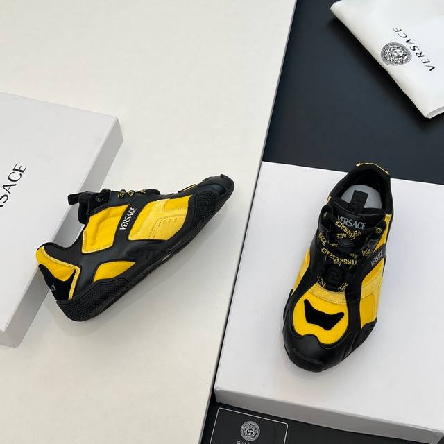 High Version Versace Training Shoes 25Ss Latest Couple Edition Galaxia Sports Sh