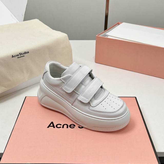 Pure White Base High Version! Best-Selling Counter-Exclusive Latest Thick-Soled