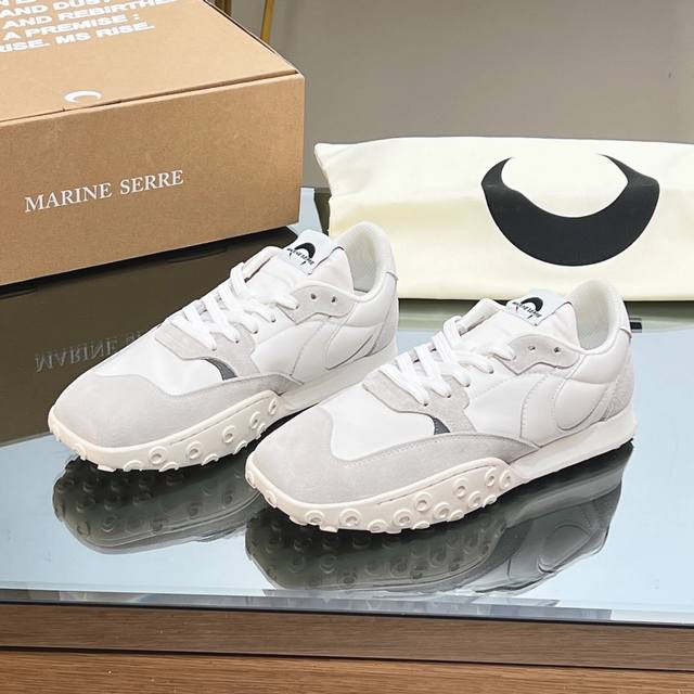 Correct High Version Moon Master Agan Running Shoes Moon White Sneakers Exclusiv
