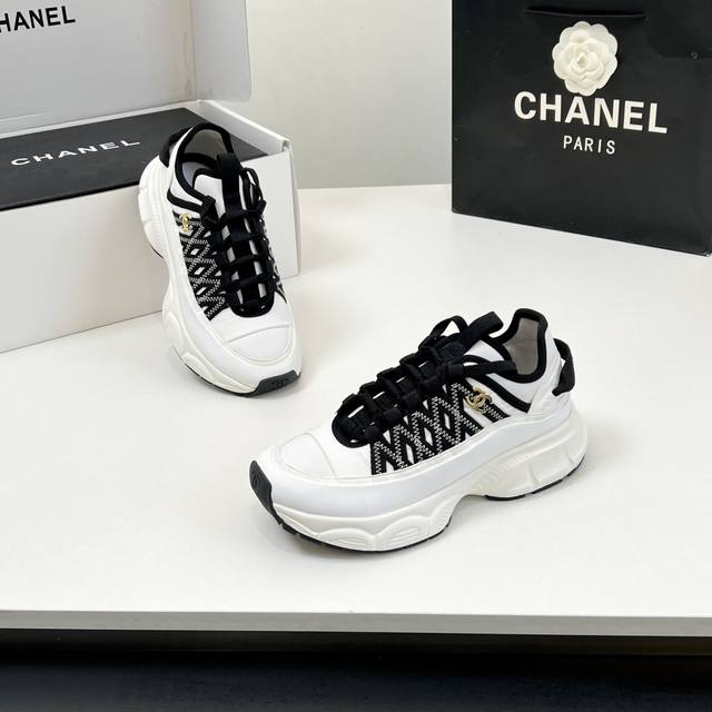 Latest Style Top-Quality! Overseas Edition! Chanel 25Sshuo Wide-Fit Dad Sneakers