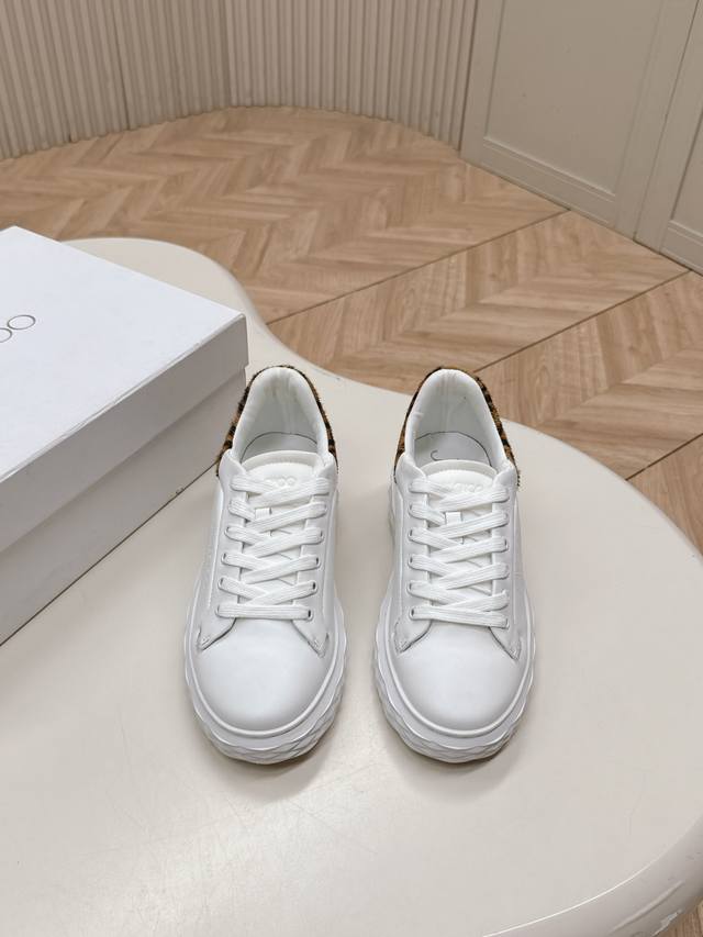 Jimmy Choo Zhou Yangjie 25Ss Spring/Summer New Arrival Diamond Sports Shoes Casu