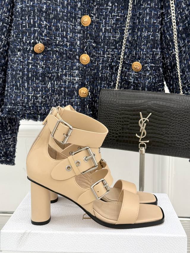 Factory Price Dior 25Ss Classic Roman High-Heel Sandals Even If You Can't Dance,